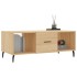 Mesa de centro madera contrachapada roble Sonoma 102x50x40
