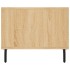 Mesa de centro madera contrachapada roble Sonoma 102x50x40