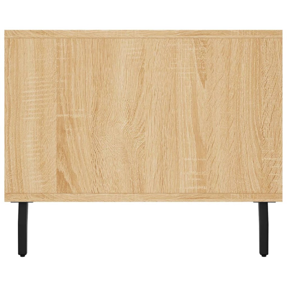 Mesa de centro madera contrachapada roble Sonoma 102x50x40