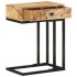 Mesa auxiliar forma de U madera maciza de mango 45x30x61