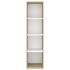 Mueble TV pared madera contrachapada blanco roble