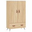 Aparador alto madera de ingeniería roble Sonoma 69,5x31x115 cm