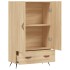 Aparador alto madera de ingeniería roble Sonoma 69,5x31x115