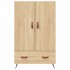 Aparador alto madera de ingeniería roble Sonoma 69,5x31x115