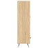 Aparador alto madera de ingeniería roble Sonoma 69,5x31x115