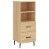 Aparador madera contrachapada color roble Sonoma 34,5x34x90