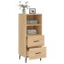 Aparador madera contrachapada color roble Sonoma 34,5x34x90