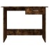 Escritorio madera contrachapada roble ahumado 100x50x76