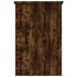 Escritorio madera contrachapada roble ahumado 100x50x76