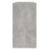 Mesa consola madera contrachapada gris hormigón 89x41x76,5