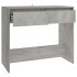 Mesa consola madera contrachapada gris hormigón 89x41x76,5