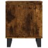 Mesitas de noche 2 uds madera ingeniería roble humo 40x30x50