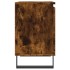 Mesitas de noche 2 uds madera ingeniería roble humo 40x30x50