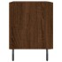 Mesita noche 2 uds madera ingeniería marrón roble 40x35x47,5