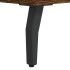 Mesita noche 2 uds madera ingeniería marrón roble 40x35x47,5