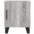 Mesitas noche 2 uds madera ingeniería gris Sonoma 40x40x50