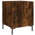 Mesitas noche 2 uds madera ingeniería roble ahumado 40x40x50
