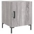 Mesitas noche 2 uds madera ingeniería gris Sonoma 40x40x50
