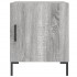 Mesitas noche 2 uds madera ingeniería gris Sonoma 40x40x50