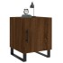 Mesitas noche 2 uds madera ingeniería marrón roble 40x40x50