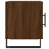 Mesitas noche 2 uds madera ingeniería marrón roble 40x40x50
