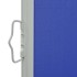 Toldo lateral retráctil de jardín azul 100x300