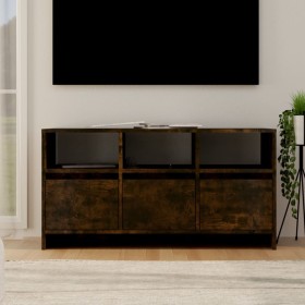 Mueble de TV madera de ingeniería roble ahumado