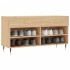 Banco zapatero madera de ingeniería roble Sonoma 102x35x55
