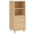 Aparador madera contrachapada color roble Sonoma 34,5x34x90