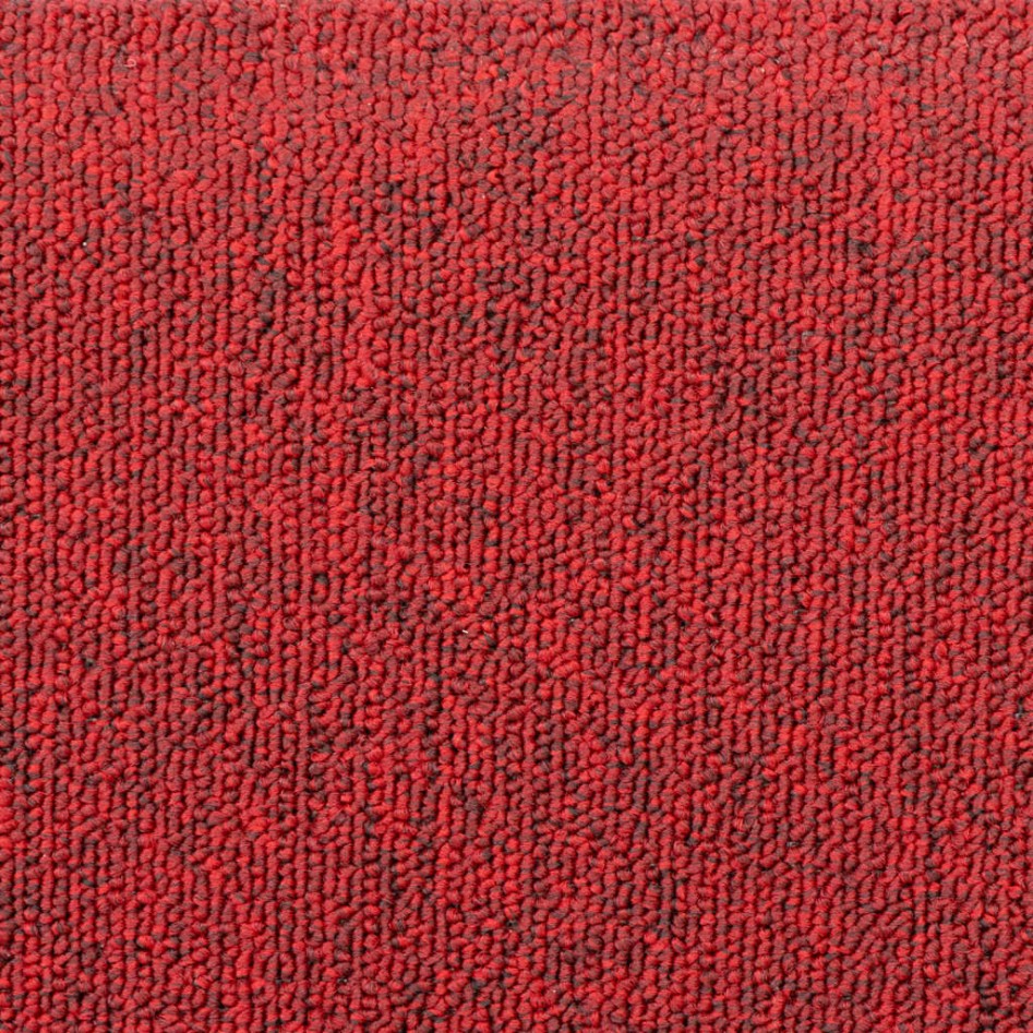 Alfombrillas de escalera 15 unidades rojo burdeos 65x24x4