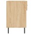 Banco zapatero madera de ingeniería roble Sonoma 102x35x55