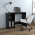 Escritorio notebook madera contrachapada negro 102,5x35x75