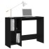 Escritorio notebook madera contrachapada negro 102,5x35x75