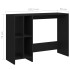 Escritorio notebook madera contrachapada negro 102,5x35x75