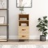 Aparador madera contrachapada color roble Sonoma 34,5x34x90