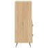 Aparador madera contrachapada color roble Sonoma 34,5x34x90