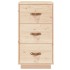 Mesita de noche madera maciza de pino 40x40x75
