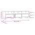 Mueble de TV madera contrachapada roble Sonoma 150x30x44,5