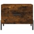 Mesa de centro 2 uds madera ingeniería roble ahumado