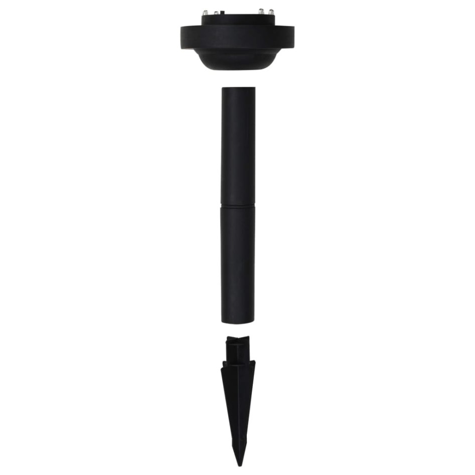 Lámparas solares esféricas de exterior 3 uds LED RGB 20