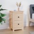 Mesita de noche madera maciza de pino 40x35x61,5