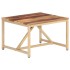 Mesa auxiliar de madera maciza 60x60x40