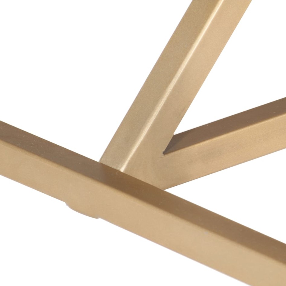 Mesa auxiliar de madera maciza 60x60x40