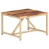 Mesa auxiliar de madera maciza 60x60x40