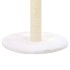 Rascador para gatos con poste de sisal madera natural de