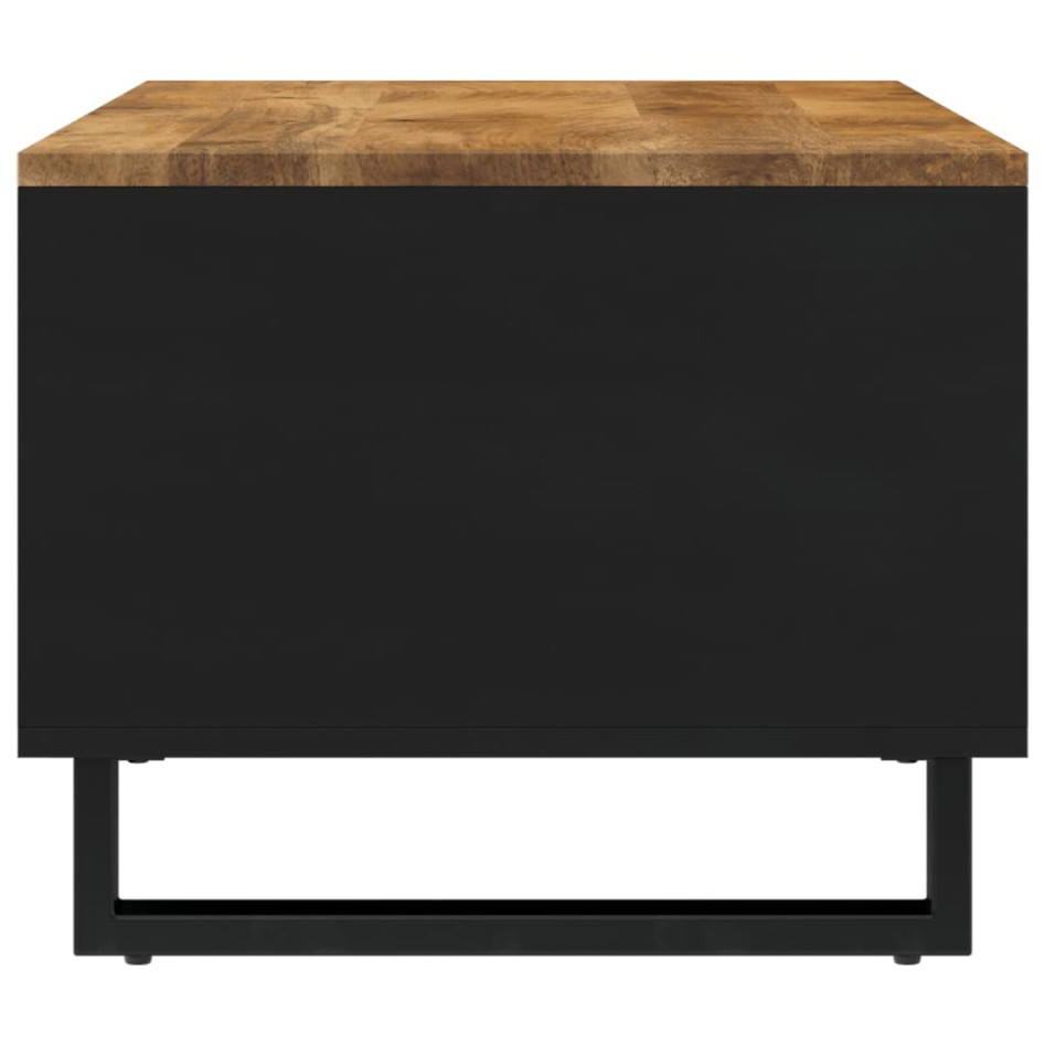 Mesa de centro de madera maciza mango 60x50x40