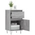 Aparadores 2 uds madera de ingeniería gris Sonoma 40x35x70