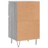 Aparadores 2 uds madera de ingeniería gris Sonoma 40x35x70