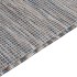 Alfombra de exterior de tejido plano marrón y azul 200x280