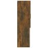 Armario para lavadora color roble ahumado 70,5x25,5x90